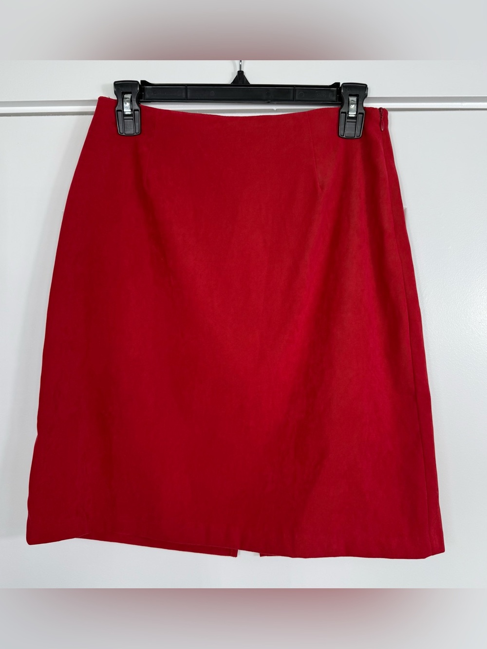 Clio Petites Vintage Pencil Straight Skirt Red Women’s Size 6
